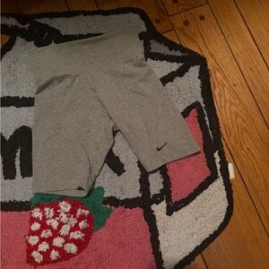 Nike Heather Gray Athletic Shorts